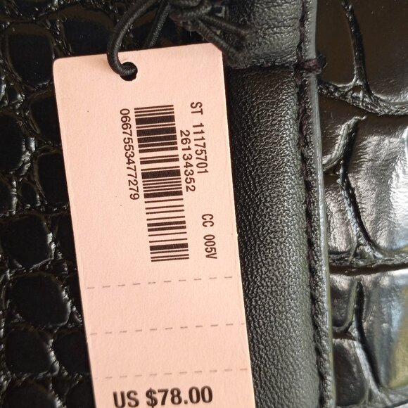 VS Bond Street London black croc tote - Picture 13 of 16